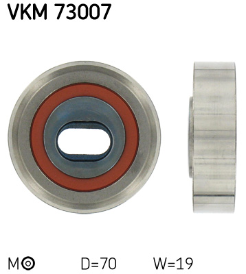 SKF Feszítőgörgő, vezérműszíj VKM73007_SKF